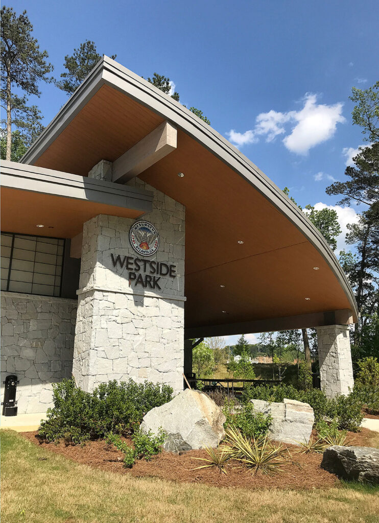 Westside Park Support Buildings